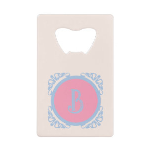 Rose et bleu personnalisés