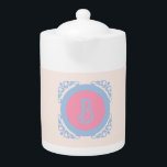 Rose et bleu personnalisés<br><div class="desc">raffiné</div>