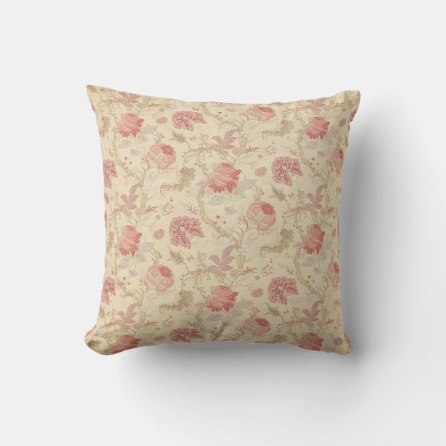 Rose et coussin floral d'or (Recto)