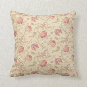 Rose et coussin floral d'or