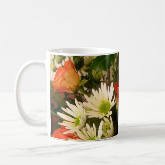 Rose et Daisy Mug (Gauche)