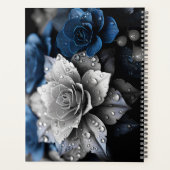 Rose et Dew gouttes de fleurs (Dos)