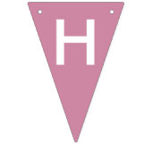 Rose et drapeau rayé pourpre de bannière de joyeux (Deuxième drapeau)