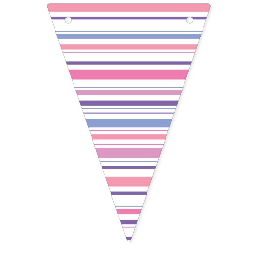 Rose et drapeau rayé pourpre de bannière de joyeux (Premier drapeau)