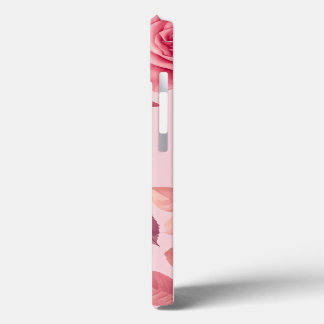 Rose et feuille motif iPhone / coque ipad
