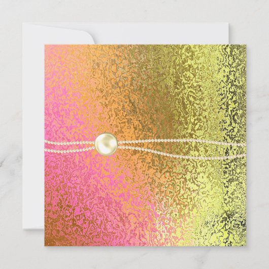 Rose et invitation d'anniversaire de dames de (Devant)