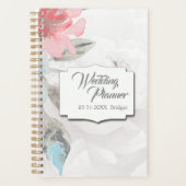 Rose et Mariage Fleur sauvage Abstrait moderne (Devant)