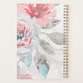 Rose et Mariage Fleur sauvage Abstrait moderne (Dos)