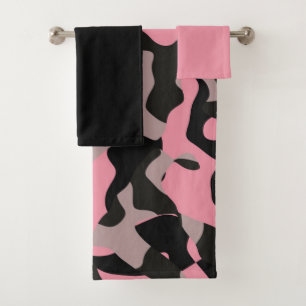 Rose et noir
