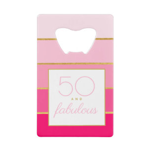 Rose et or moderne 50 ans et fabuleux anniversaire