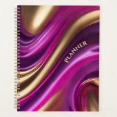 Rose et or violet moderne- (Devant)