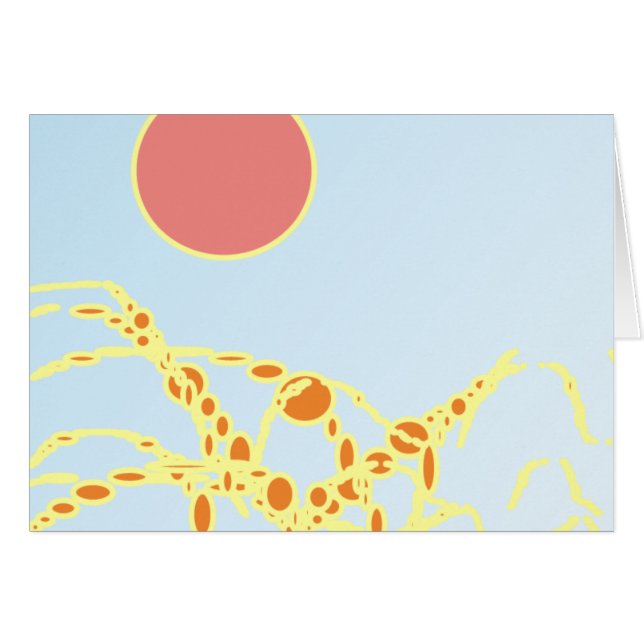 rose et orange 1276 art abstrait (Devant horizontal)