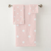 Rose et points blancs (En situation)