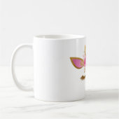 Rose et tasse de girafe d'or (Gauche)