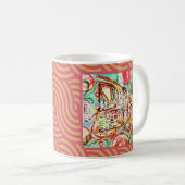 Rose et tasse orange $15,95 de remous (Devant droit)