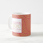 Rose et tasse orange $15,95 de remous (Devant gauche)