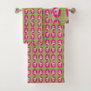 Rose et vert parfaits