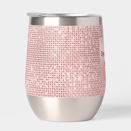 Rose étincelant doré Parties scintillant Brown (Droite)