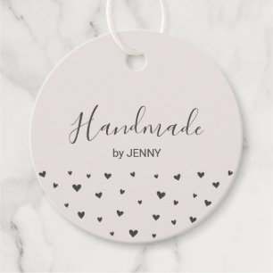 rose   Étiquette Cartes, Emballage artisanal