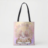 Rose Fairy Ring sur mesure sac fourre-tout de fée (Devant)