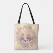 Rose Fairy Ring sur mesure sac fourre-tout de fée (Dos)