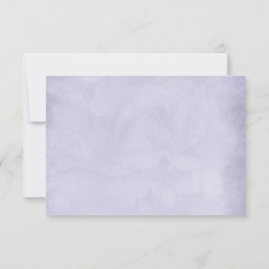 Rose Fanée RSVP (Dos)