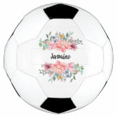 Rose floral de balle de football (Devant)