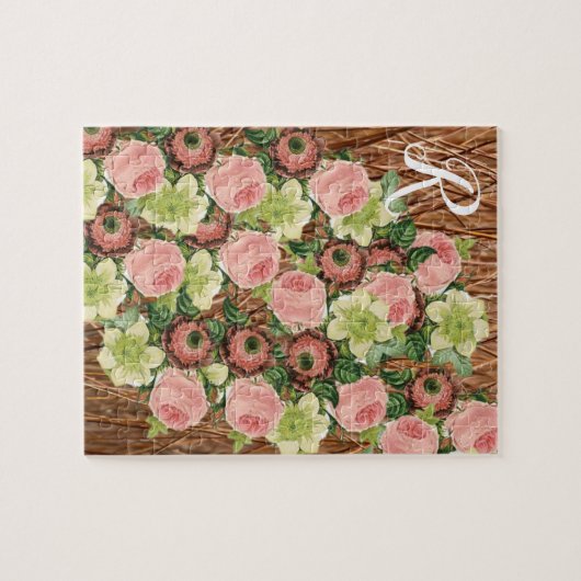 Rose Floral Jigsaw Puzzle Daisy (Horizontal)