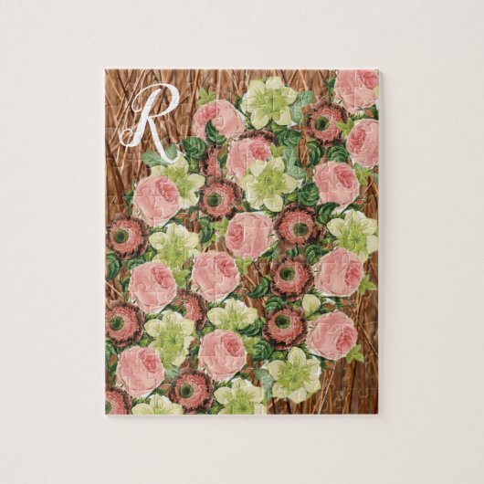 Rose Floral Jigsaw Puzzle Daisy (Vertical)