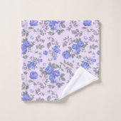 Rose floral moderne (Gant de toilette)