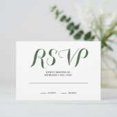 Rose floral Neutral RSVP (Debout devant)