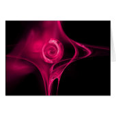 ROSE FRACTAL, fuchsia rose (Devant horizontal)