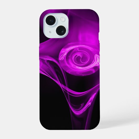 ROSE FRACTALE VIOLETTE POURPRE (Verso)