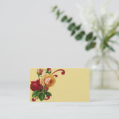 Rose français Carte de visite (Debout devant)