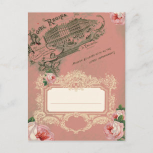 Rose français - Carte postale