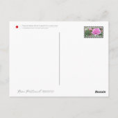 Rose Garden Briefkaart (Achterkant)