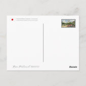 Rose Garden Briefkaart (Achterkant)