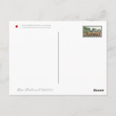 Rose Garden Briefkaart (Achterkant)