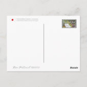 Rose Garden Briefkaart (Achterkant)