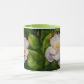 Rose Garden Floral Art Cup Mug (Centre)