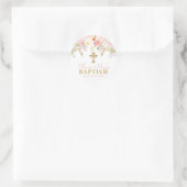 Rose Garden Girl Baptism Favoriser les étiquettes (Sac)