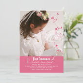 Rose Garland - Invitation photo (Debout devant)