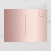 rose gold argent anniversaire 30 ans carte de sauv (Dos)