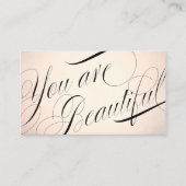 Rose Gold Beauty Salon Rendez-vous (Devant)