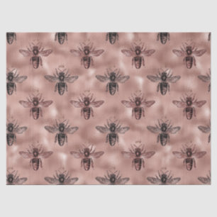 Rose Gold Bee Series Design 9 Tissuepapier