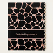 Rose Gold & Black Animal Print Personalized (Dos)