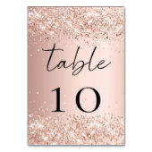 Rose gold blush kaart (Voorkant)