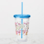 rose gold butterfly acryl drinkbeker (Rechts)