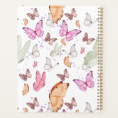 rose gold butterfly planner (Achterkant)