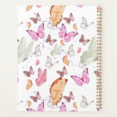 rose gold butterfly planner (Achterkant)
